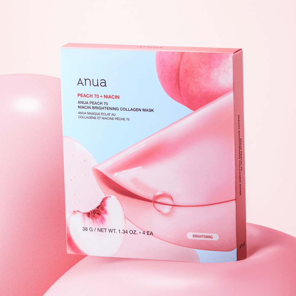 Anua Peach 70 Niacin Serum Mask 38g X 4ea - TIANSHOP