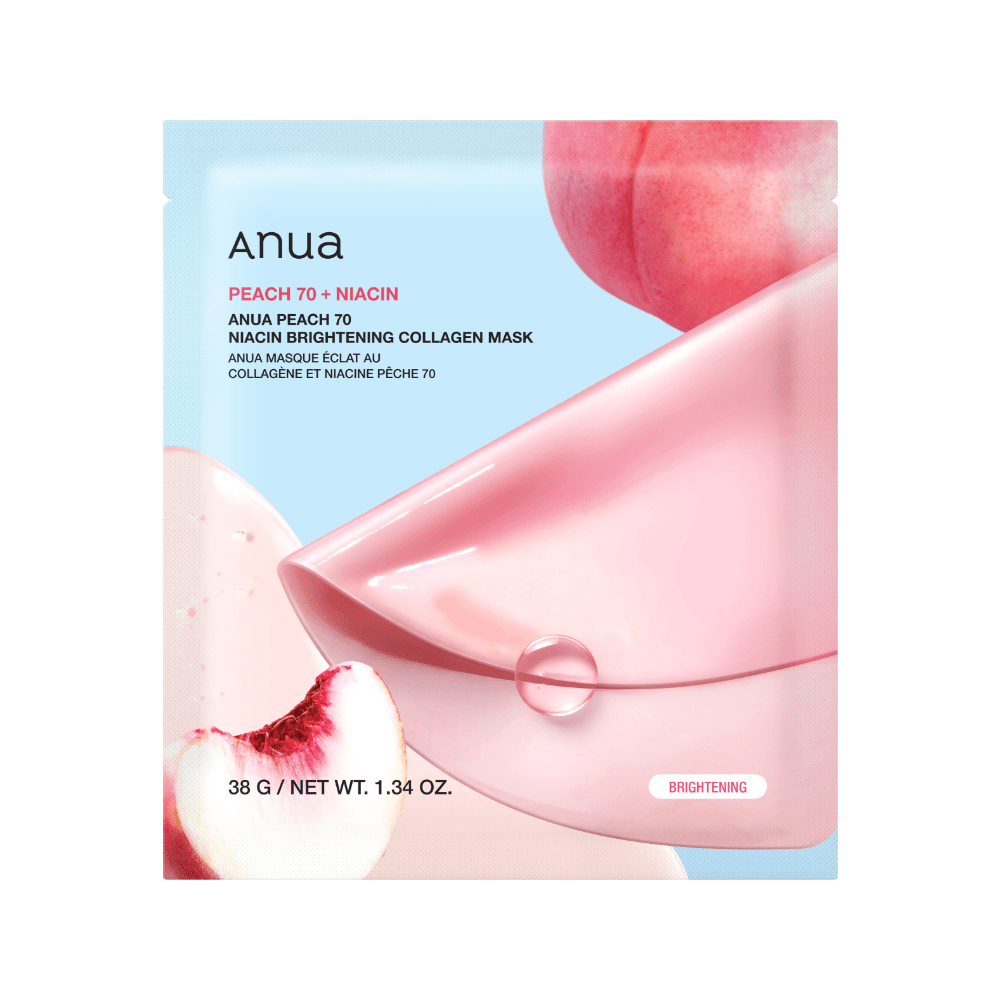 Anua Peach 70 Niacin Serum Mask 38g X 4ea - TIANSHOP