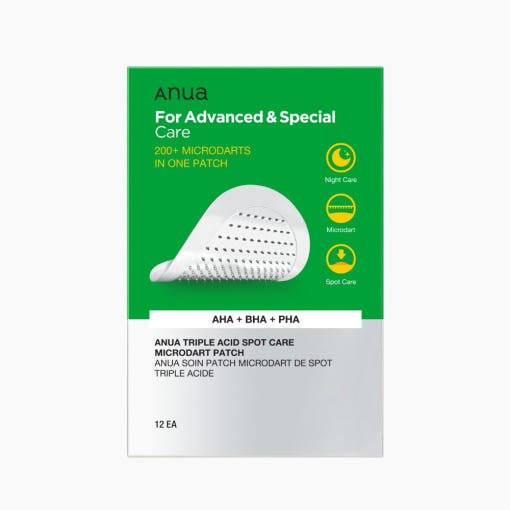 Anua Triple Acid Spot Care Microdart Patch 12ea - TIANSHOP
