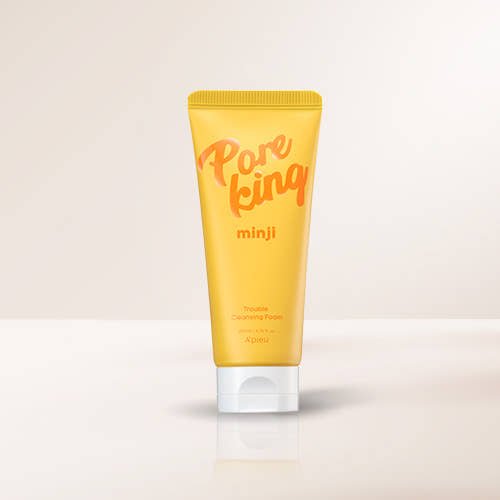 A'pieu Pore King Minji Trouble Cleansing Foam 200ml - TIANSHOP