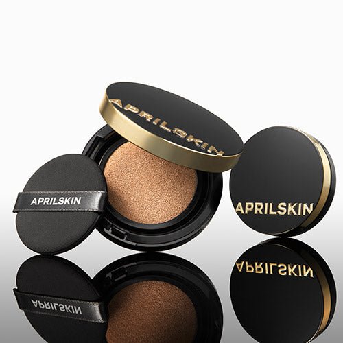 APRILSKIN Magic Snow Cushion SPF50+ PA+++ Set 15g+15g(Refill) - TIANSHOP