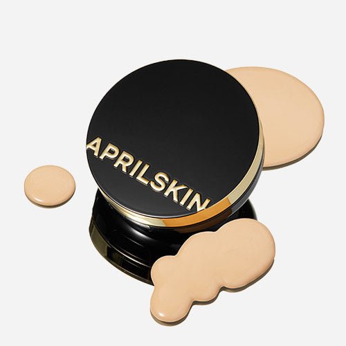 APRILSKIN Magic Snow Cushion SPF50+ PA+++ Set 15g+15g(Refill) - TIANSHOP