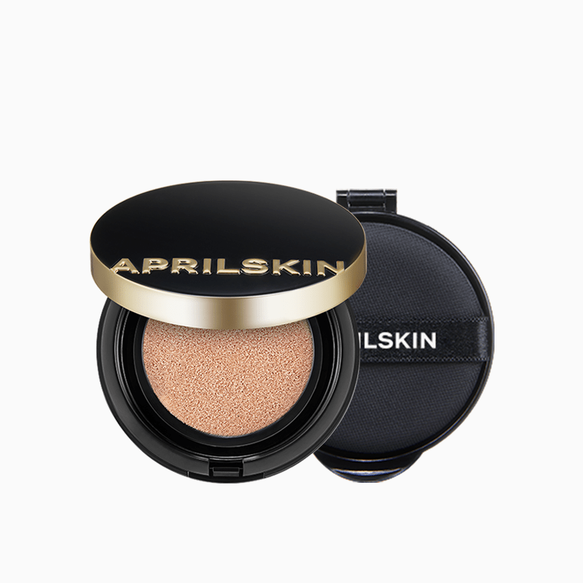 APRILSKIN Magic Snow Cushion SPF50+ PA+++ Set 15g+15g(Refill) - TIANSHOP