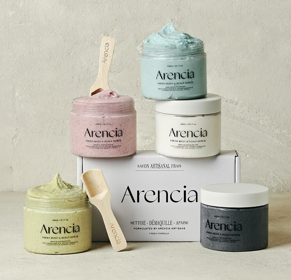 Arencia Fresh Cloud Body Scrub 260g (5 Types) - TIANSHOP