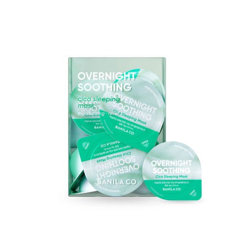 BANILA CO Overnight Soothing Cica Sleeping Mask Travel Kit 4g X 12ea - TIANSHOP