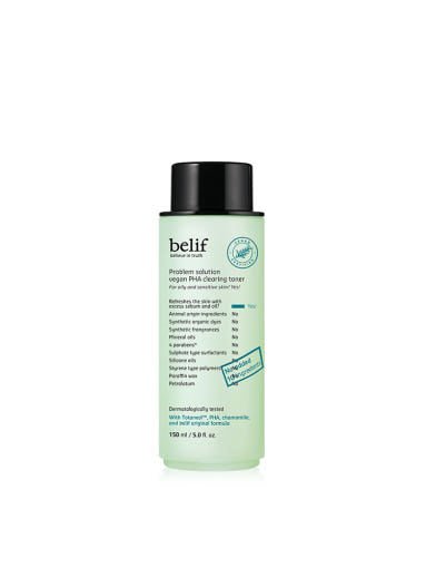 belif Problem Solution Vegan PHA Clearing Toner 150ml - TIANSHOP
