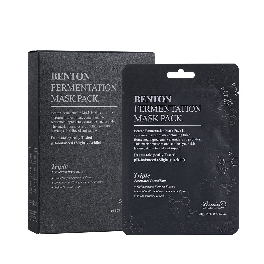 Benton Fermentation Mask Pack 20g x 10ea - TIANSHOP