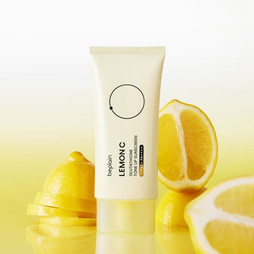 beplain Lemon C Glutathione Tone Up Sunscreen SPF50+ PA++++ 50ml - TIANSHOP