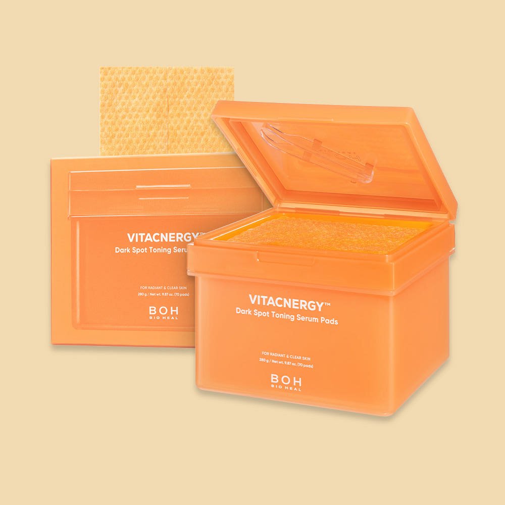 [BIO HEAL BOH] VITACNERGY Dark Spot Toning Serum Pads 280g/70ea - TIANSHOP
