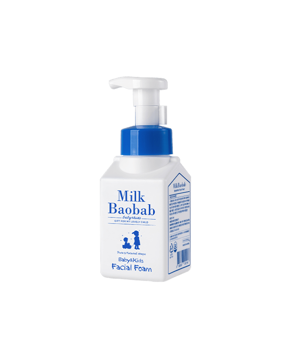 BIOKLASSE MILK BAOBAB Baby & Kids Facial Foam 300ml - TIANSHOP
