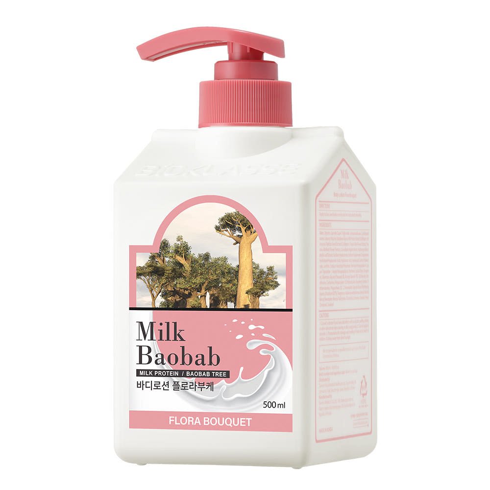 BIOKLASSE MILK BAOBAB Body Lotion 500ml Flora Bouquet - TIANSHOP