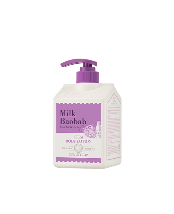 BIOKLASSE Milk Baobab Cera Body Lotion 600ml Mauve Tulip - TIANSHOP