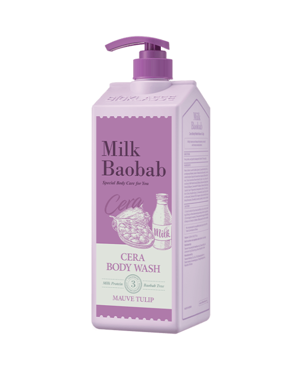 BIOKLASSE Milk Baobab Cera Body Wash 1200ml Mauve Tulip - TIANSHOP