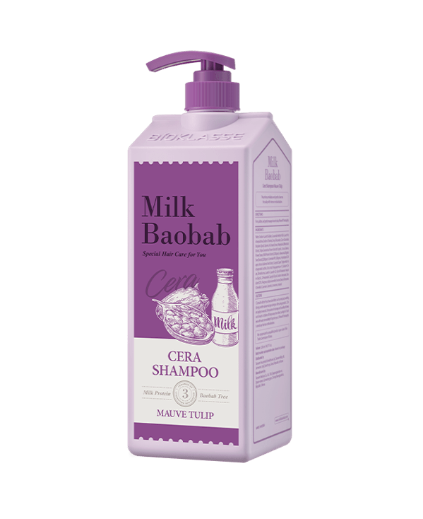 BIOKLASSE MILK BAOBAB Cera Hair Shampoo 1200ml Mauve Tulip - TIANSHOP