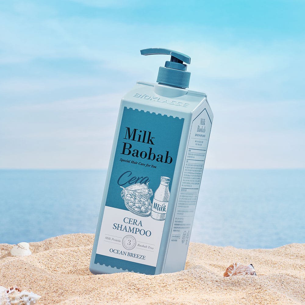BIOKLASSE MILK BAOBAB CERA Hair Shampoo 1200ml Ocean Breeze - TIANSHOP