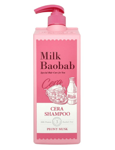 BIOKLASSE MILK BAOBAB CERA Hair Shampoo 1200ml Peony Musk - TIANSHOP