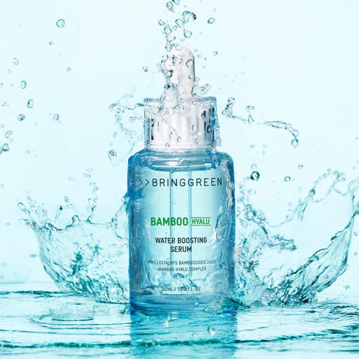 BRINGGREEN Bamboo Hyalu Water Boosting Serum Set 50ml+50ml(Refill) - TIANSHOP