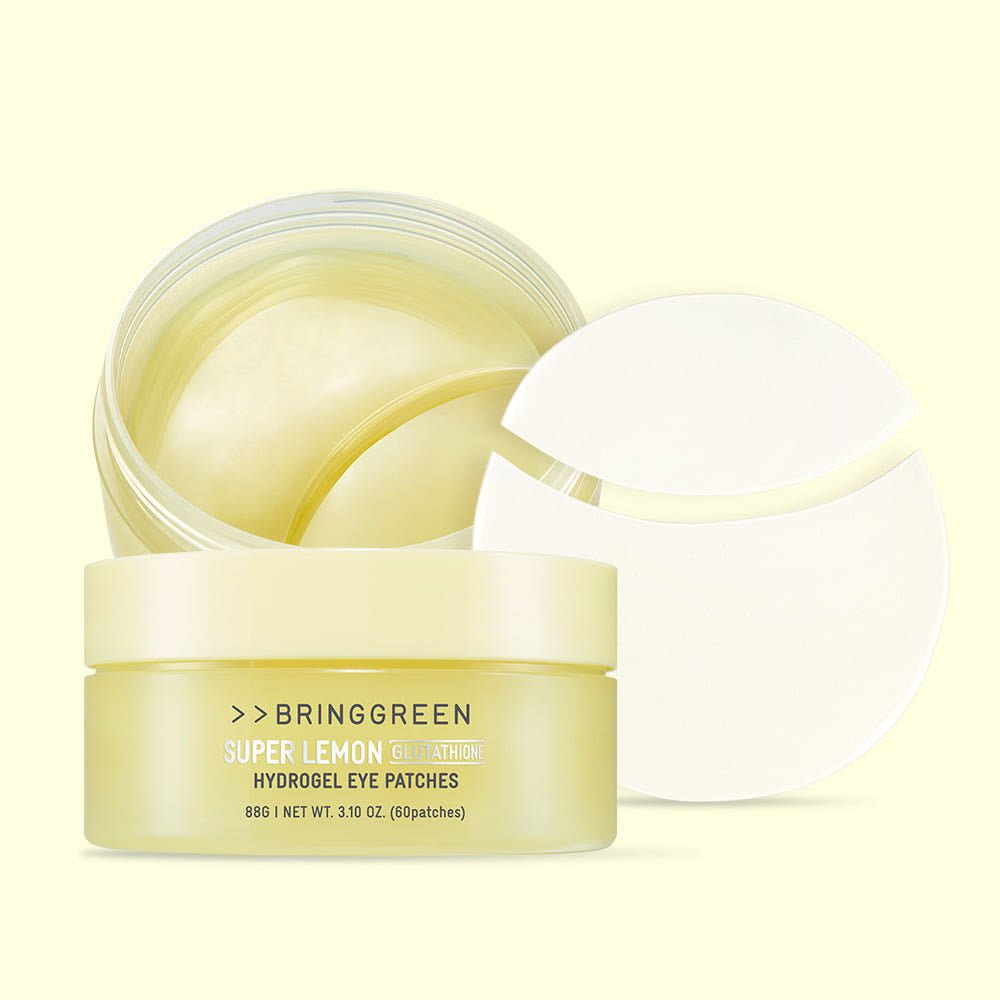 BRINGGREEN Super Lemon Glutathione Hydrogel Eye Patches 60pcs - TIANSHOP