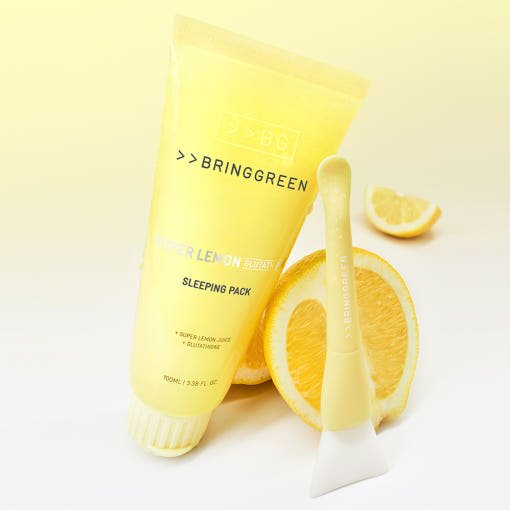 BRINGGREEN Super Lemon Glutathione Sleeping Pack 100ml - TIANSHOP