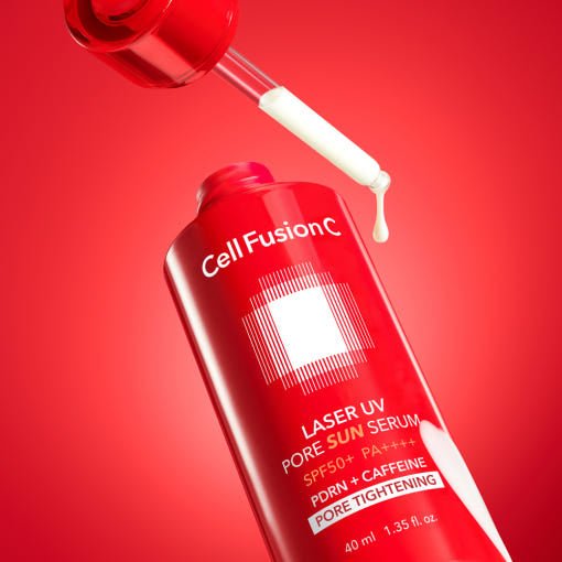 [Cell Fusion C] Laser UV Pore Sun Serum SPF50+ PA++++ 40ml - TIANSHOP