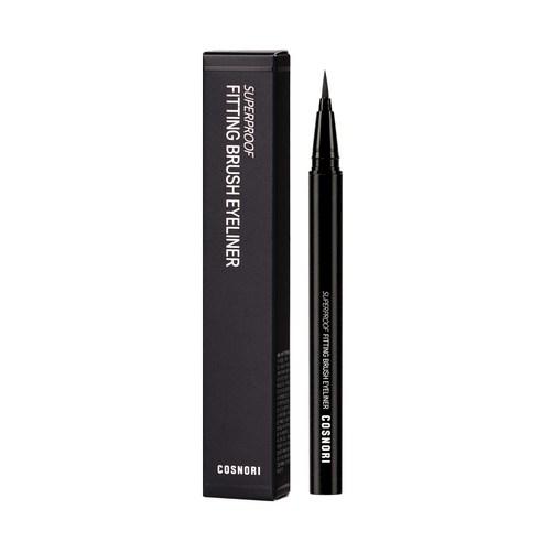 COSNORI Super Proof Fitting Brush Eyeliner 0.6g (3 Colors) - TIANSHOP