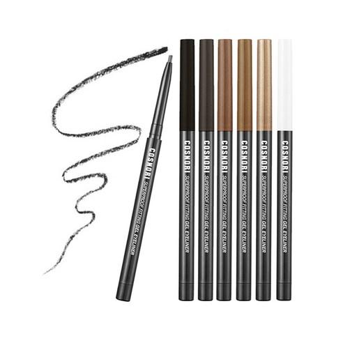 COSNORI Superproof Fitting Gel Eyeliner Pencil 0.13g (6 Colors) - TIANSHOP