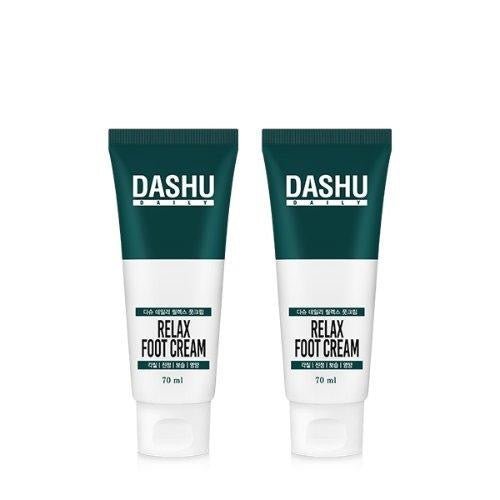 DASHU daily RELAX FOOT CREAM 70ML X 2EA - TIANSHOP