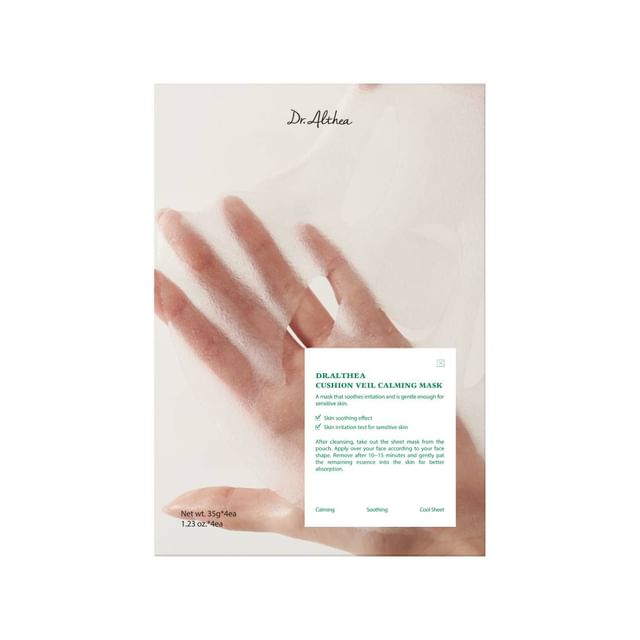 Dr.Althea Cushion Veil Calming Mask Sheet 28g X 4ea - TIANSHOP