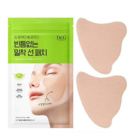 Dr.G Green Mild Up Wide Sun Patch 4P - TIANSHOP