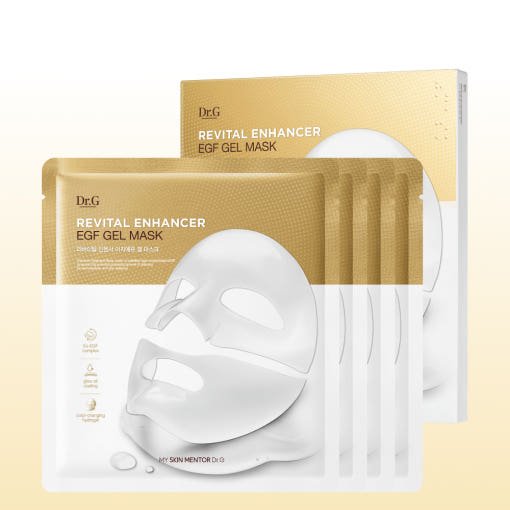 Dr.G Revital Enhancer EGF Gel Mask 30g X 4ea - TIANSHOP
