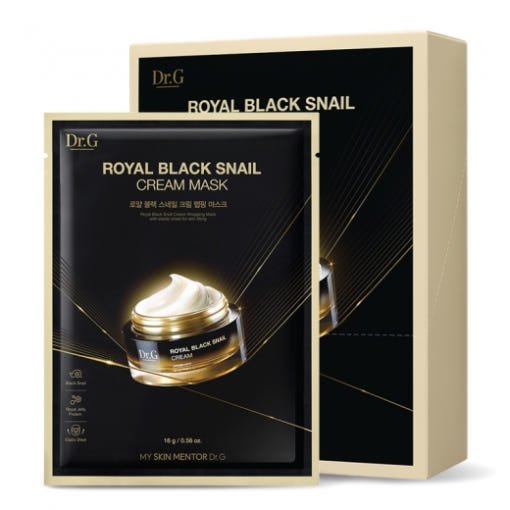 Dr.G Royal Black Snail Cream Mask 16g X 10ea - TIANSHOP