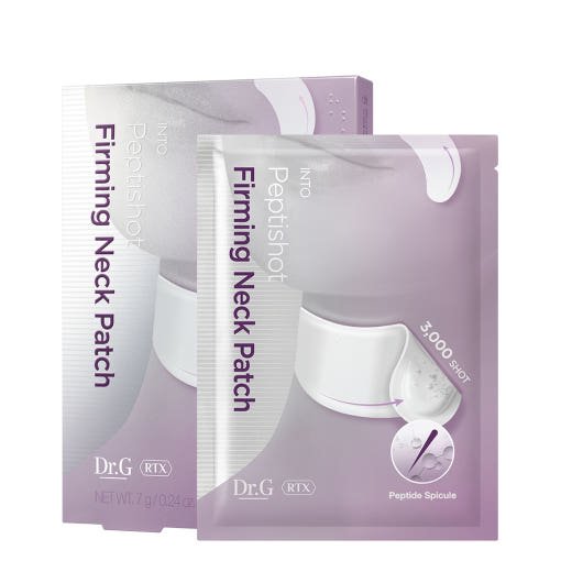 Dr.G RTX Into Peptishot Firming Neck Patch 7g X 5ea - TIANSHOP