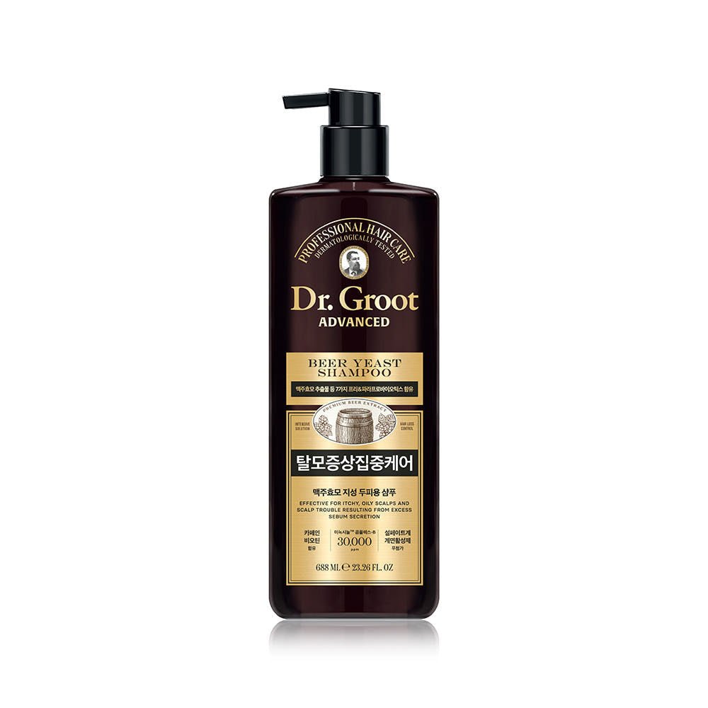 Dr.Groot Advanced Beer Yeast Hair Loss Relief Shampoo For Oily Hair 688ml - TIANSHOP