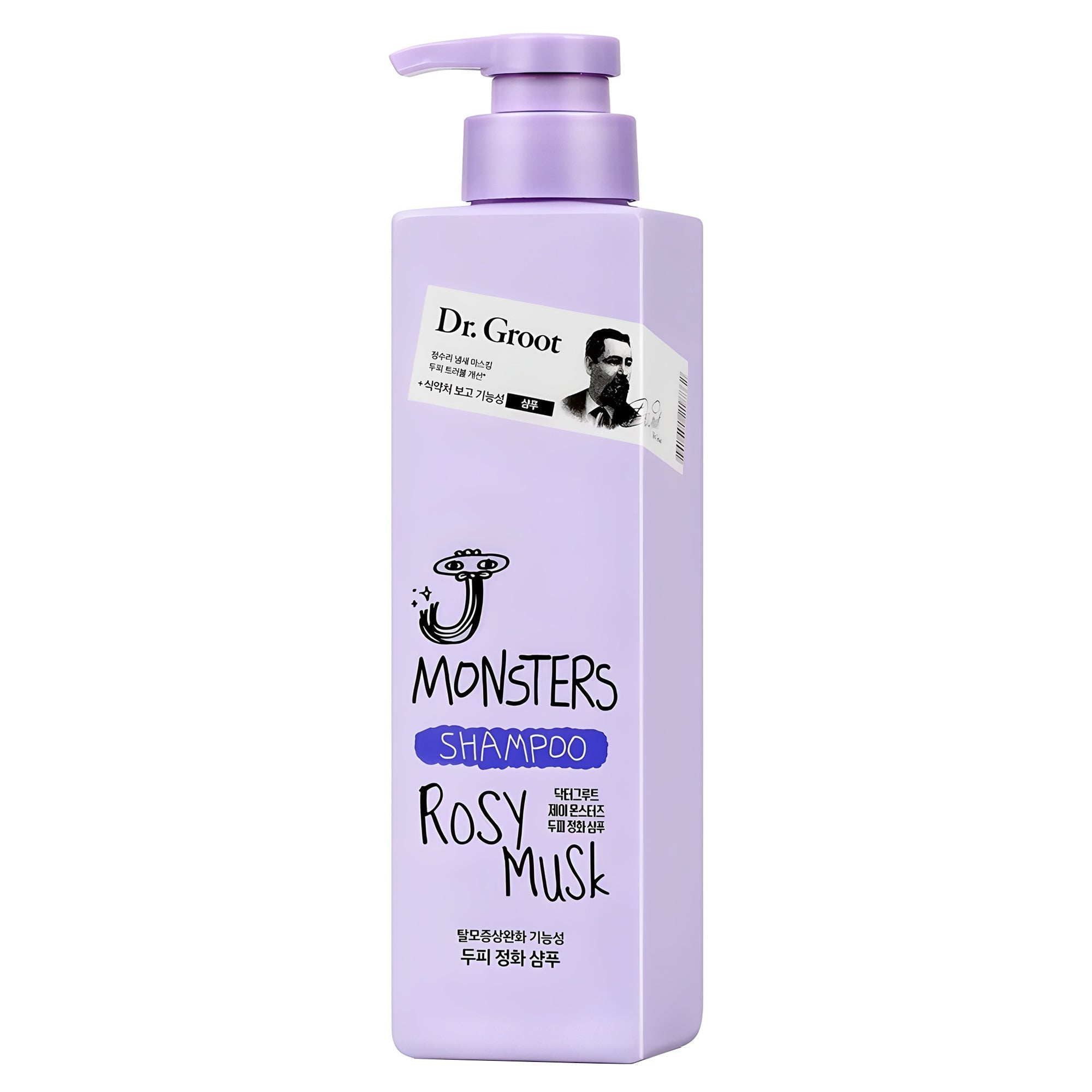 Dr.Groot J Monsters Shampoo Rosy Musk 400ml - TIANSHOP