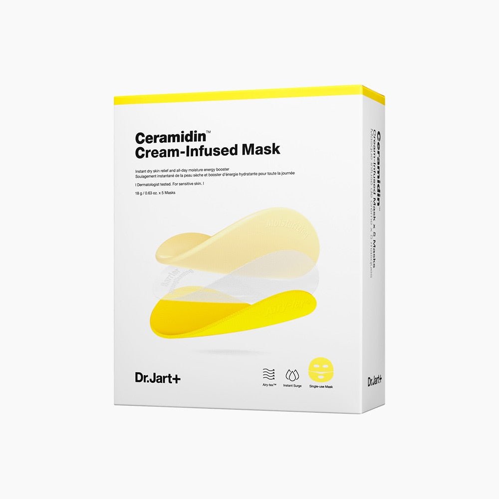 Dr.Jart+ Ceramidin Cream - Infused Mask 18g X 5ea - TIANSHOP