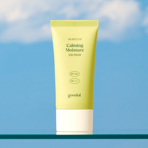 goodal Heartleaf Calming Moisture Sun Cream 50ml [SPF 50+ PA++++] - TIANSHOP