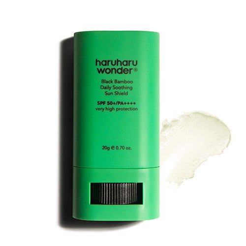 [haruharu wonder] Black Bamboo Daily Soothing Sun Shield SPF 50+ 20g - TIANSHOP