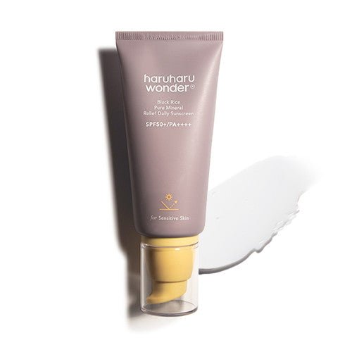 [haruharu wonder] Black Rice Pure Mineral Relief Daily Sunscreen SPF50+ 50ml - TIANSHOP