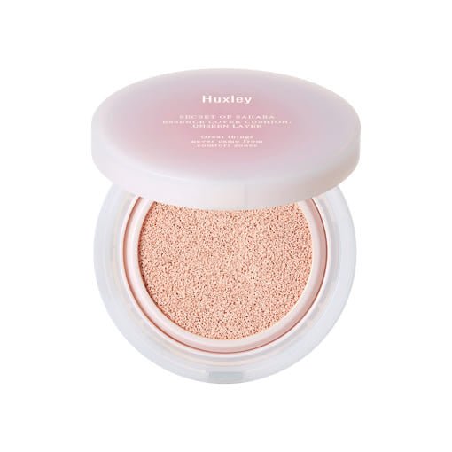 Huxley Essence Cover Cushion Unseen Layer SPF23 PA++ 12g (2color) - TIANSHOP