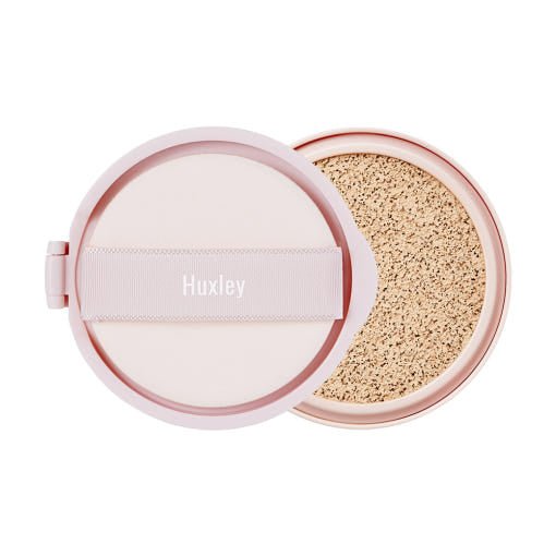 Huxley Essence Cover Cushion Unseen Layer SPF23 PA++ 12g [Refill] (2color) - TIANSHOP