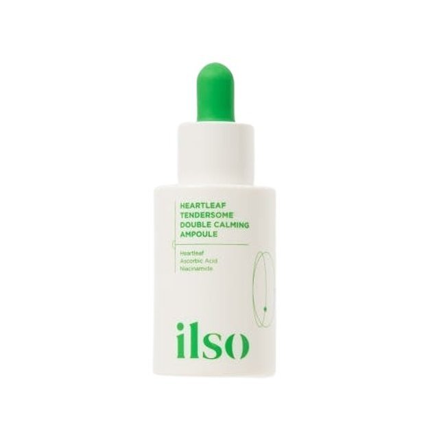 ilso Heartleaf Tendersome Double Calming Ampoule 30ml - TIANSHOP