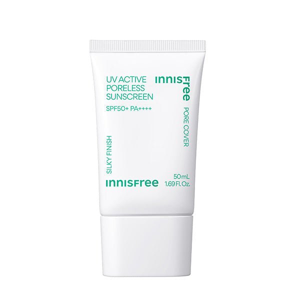 innisfree UV Active Poreless Sunscreen 50ml SPF50+ PA++++ - TIANSHOP