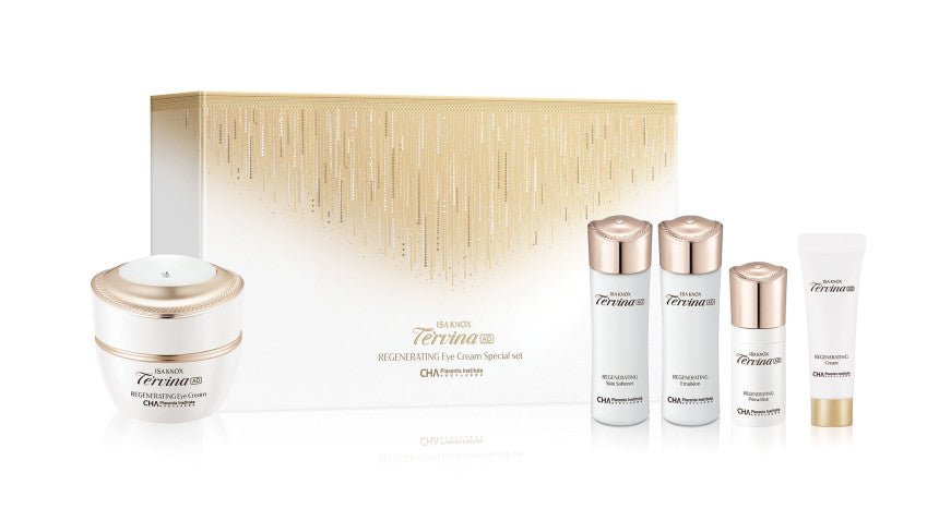 ISA KNOX TE'RVINA AD Regenerating Eye Cream Skincare Set - TIANSHOP