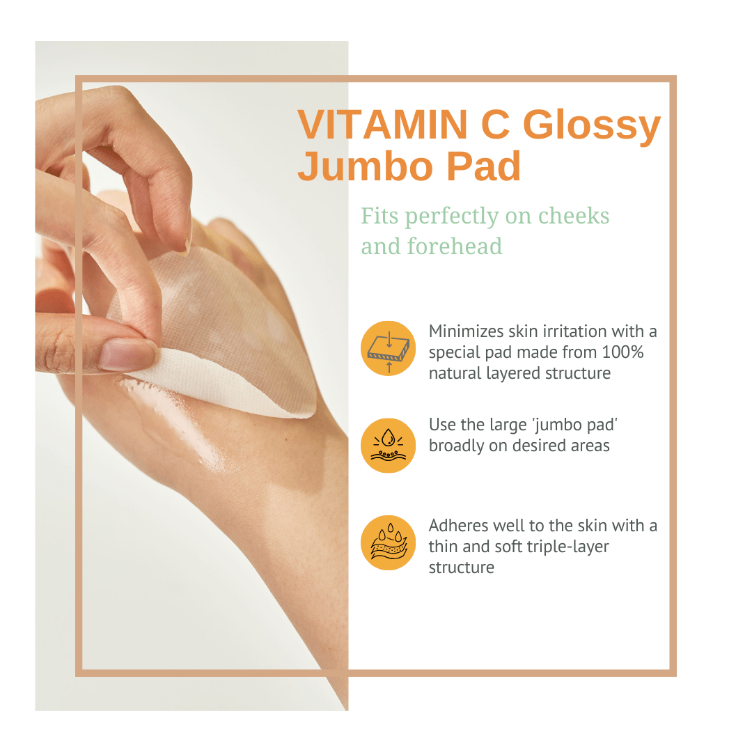 [JEJU INDI] Vitamin C Glossy Jumbo Pad 160ml - TIANSHOP