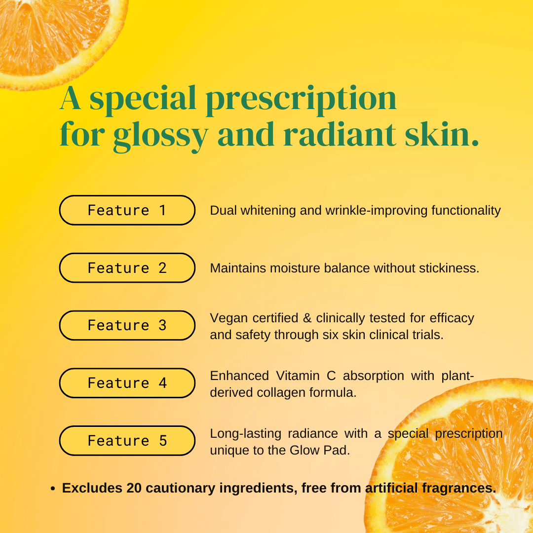 [JEJU INDI] Vitamin C Glossy Jumbo Pad 160ml - TIANSHOP