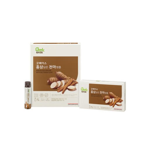 [Jung Kwan Jang] Goodbase Red Ginseng with Cheonma Ampoule 25ml*14ea - TIANSHOP