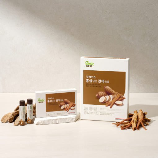 [Jung Kwan Jang] Goodbase Red Ginseng with Cheonma Ampoule 25ml*14ea - TIANSHOP