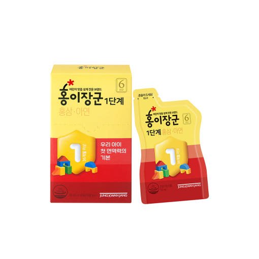 [Jung Kwan Jang] Kid Tonic Step 1 (Ages 3 - 4) 15ml x 30ea - TIANSHOP