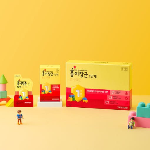 [Jung Kwan Jang] Kid Tonic Step 1 (Ages 3 - 4) 15ml x 30ea - TIANSHOP
