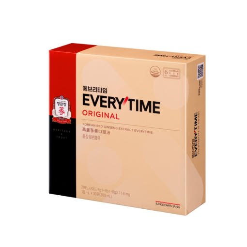 [Jung Kwan Jang] Korean Red Ginseng EveryTime 10mg*30Packs - TIANSHOP